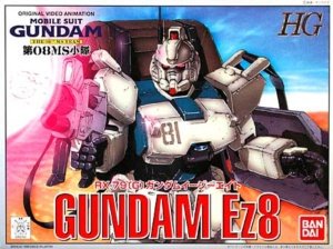 HG The 08th MS Team RX-79G Gundam Ez8 (Bandai 1/144)