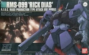 HGUC RMS-099 Rick Dias - A.E.U.G. Mass Production Type Attack Use Mobile Suit (Bandai 1/144)
