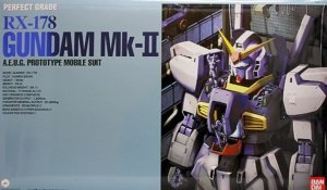 PG RX-178 Gundam Mk-II A.E.U.G. Prototype Mobile Suite (Bandai 1/60)