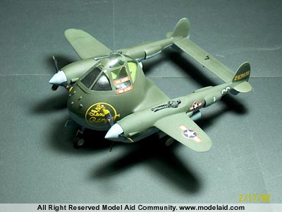 계란비행기 P-38 Lightning Texas Ranger (Injection)