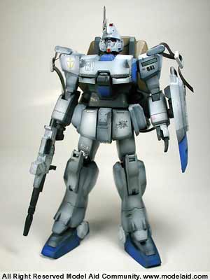 HG The 08th MS Team RX-79[G] Gundam Ez8 (Bandai 1/144) - 장홍근