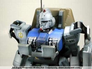 HG The 08th MS Team RX-79[G] Gundam Ez8 (Bandai 1/144) - 장홍근