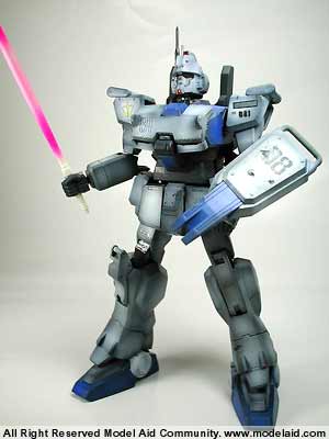 HG The 08th MS Team RX-79[G] Gundam Ez8 (Bandai 1/144) - 장홍근