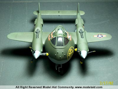 계란비행기 P-38 Lightning Texas Ranger (Hasegawa Non Scale) - 권태형