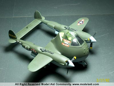 계란비행기 P-38 Lightning Texas Ranger (Hasegawa Non Scale) - 권태형