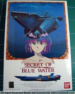 Secret of Blue Water - Nautilus (Bandai 1/700)