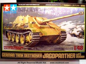 German Tank Destroyer Jagdpanther Late Version (Tamiya 1/48)