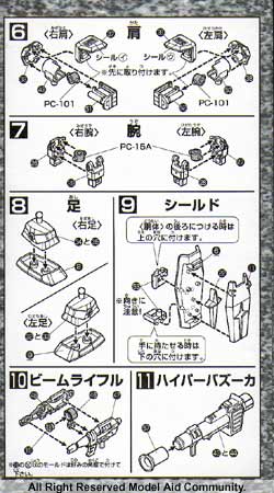 SD Gundam BB Senshi RX-78-2 Gundam (Bandai Non Scale)