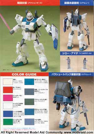 HG The 08th MS Team RX-79[G] Gundam Ez8 (Bandai 1/144)