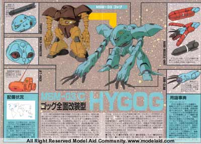 MSM-03/C Hygogg (Bandai 1/144)