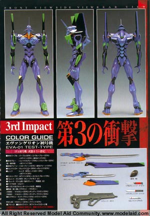 PG Evangelion Eva-01 Test Type (Bandai Non Scale)