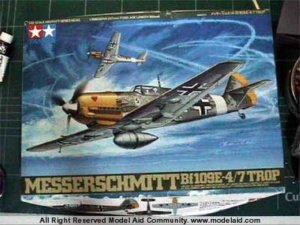 Messerschmitt BF109E-4/7 Trop (Tamiya 1/48)