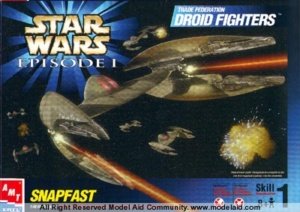 Starwars Episode I - Trade Federation Droid Fighters (AMT/ERTL 1/48)