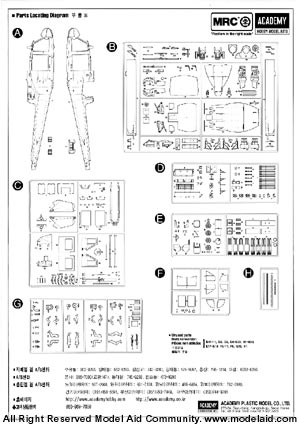 UH-1C Huey Frog (Academy 1/35)