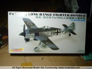 Fw-190-G3 Long Range Fighter - Bomber (Dragon 1/48)