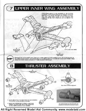 Star Trek Babylon 5 - Starfury Mk1 (Revell Monogram 1/72)