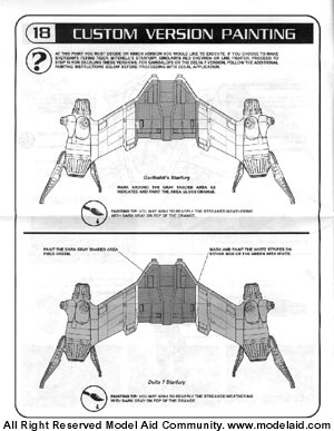 Star Trek Babylon 5 - Starfury Mk1 (Revell Monogram 1/72)