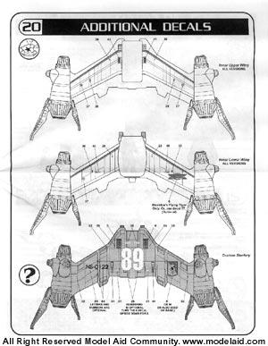 Star Trek Babylon 5 - Starfury Mk1 (Revell Monogram 1/72)