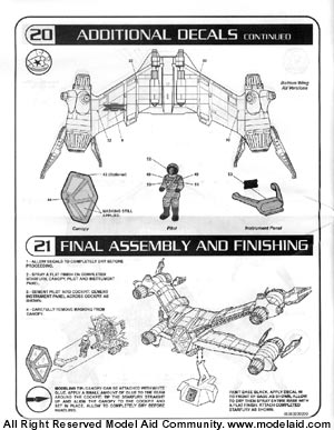 Star Trek Babylon 5 - Starfury Mk1 (Revell Monogram 1/72)