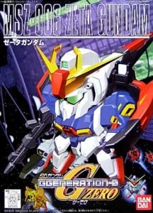 SD Gundam BB Senshi MSZ-006 Zeta Gundam (Bandai Non Scale)