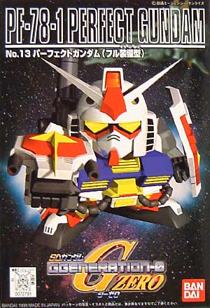 SD Gundam G Generation-0 PF-78-1 Perfect Gundam (Bandai Non Scale)