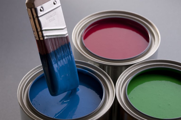 Open Soy Paint Cans