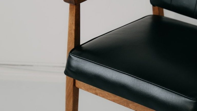 Armchair with Leather