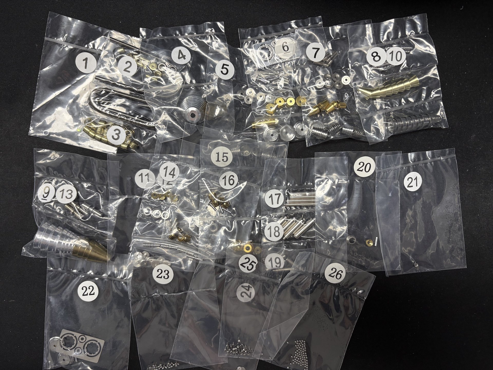 Mobile Suit Upgrade Metal Parts Set for MG SAZABI ver.Ka v1.5 (CJ Hobby 1/100)