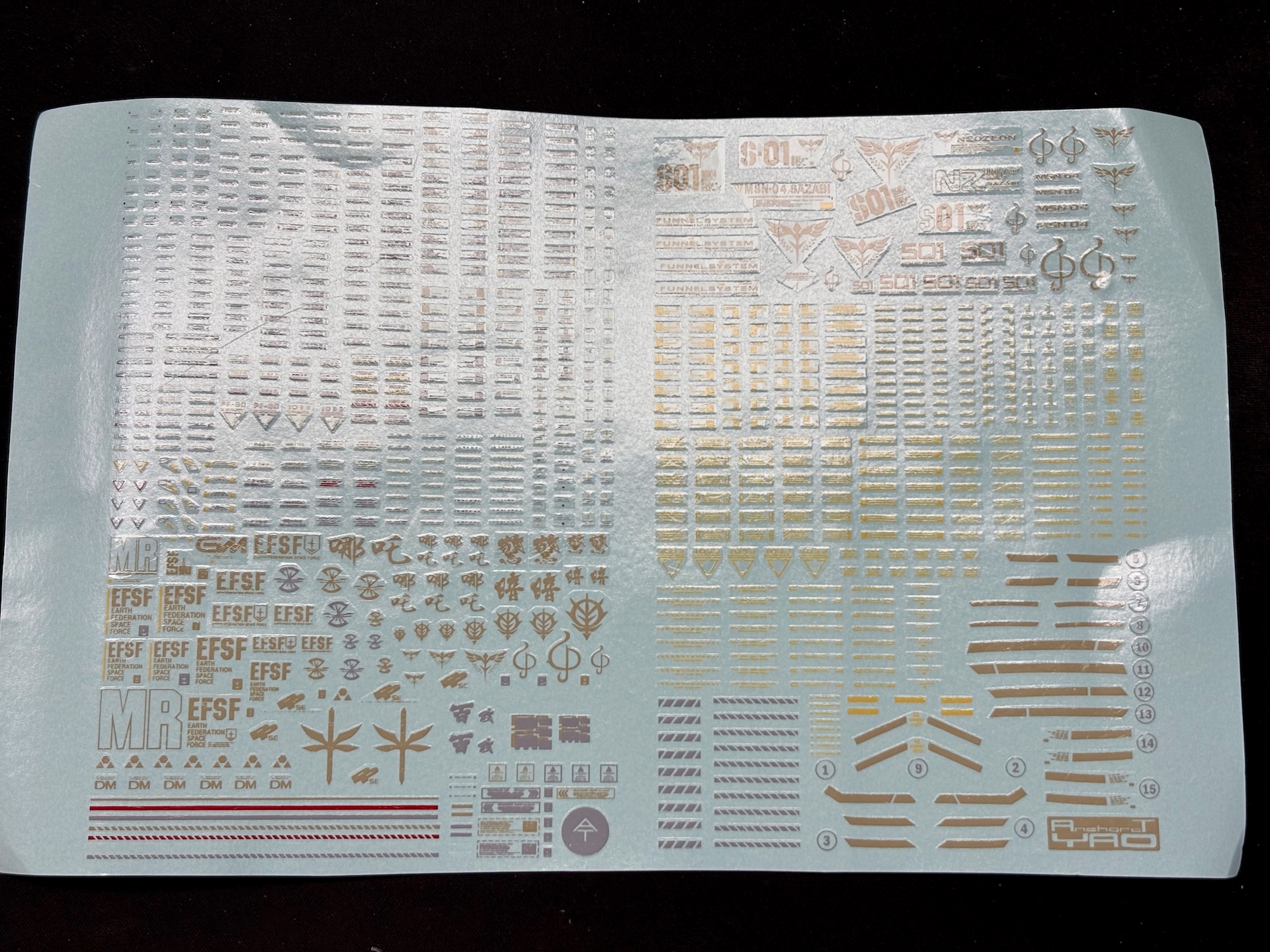 MSN-04 Sazabi Ver. Ka Conversion Kit (E2046 1/100)