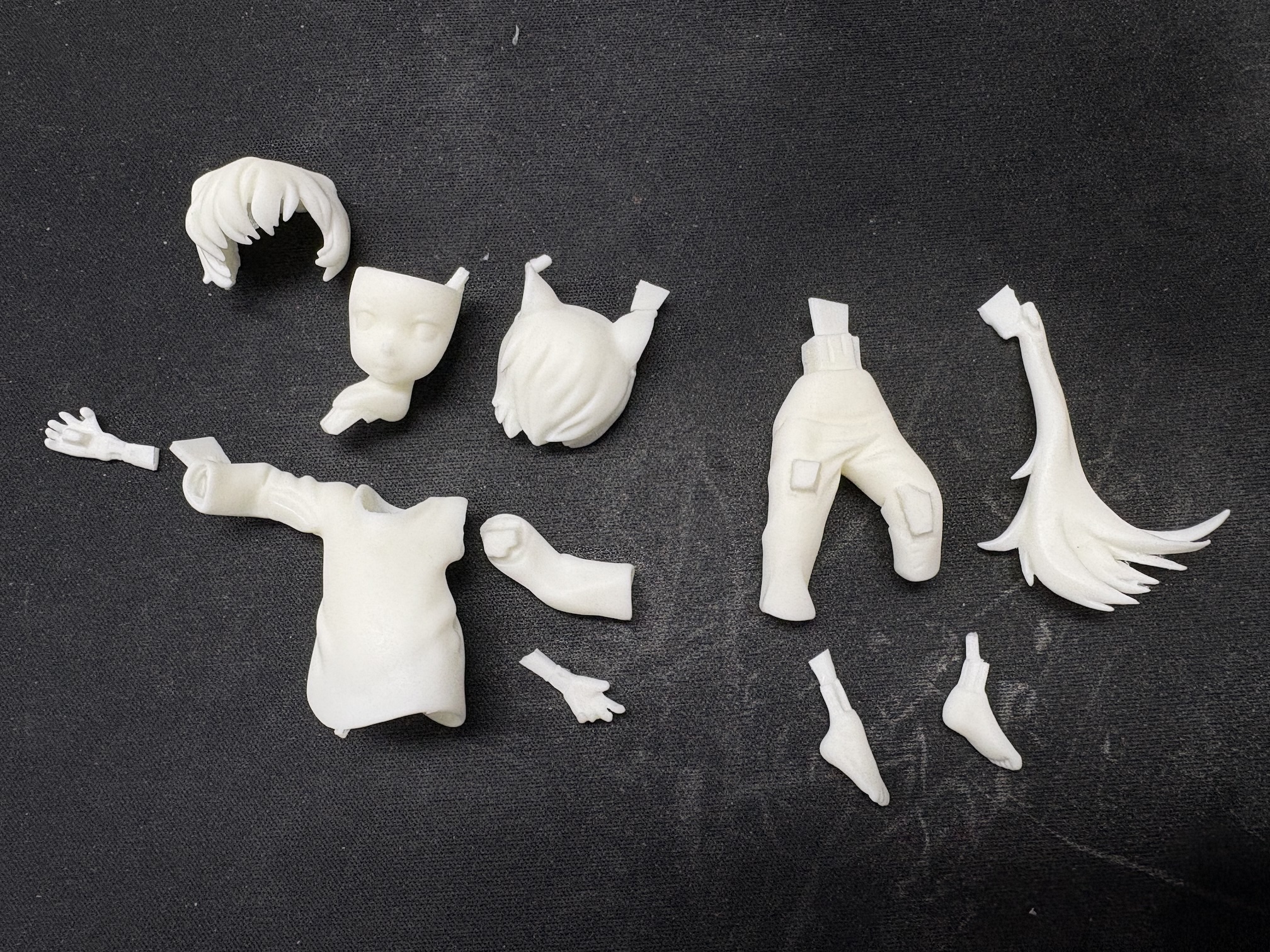 Wolf Children - Hana and Ame and Yuki (E2046, Non Scale)