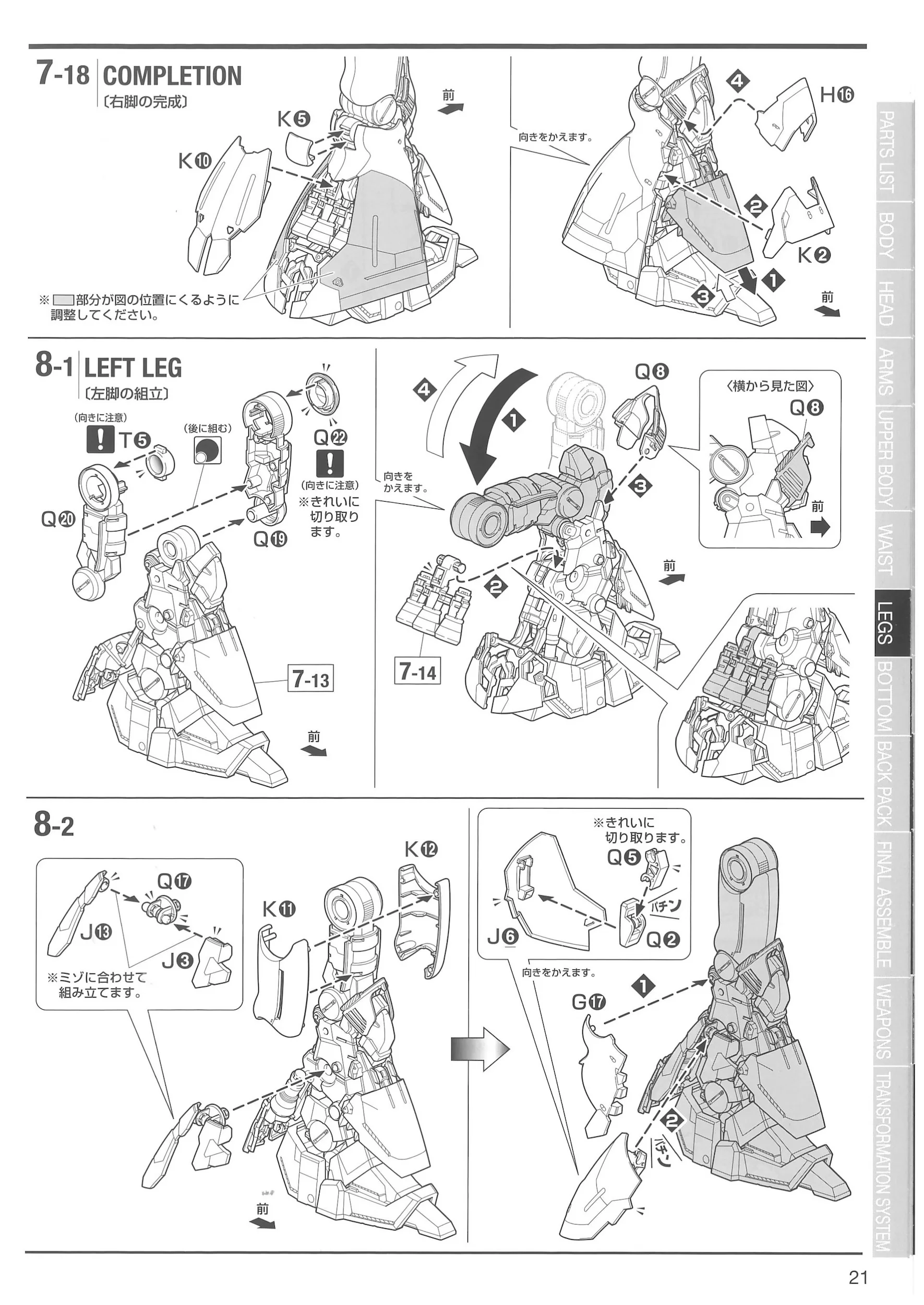 MG Neo Zeon MSN-04 Mobile Suit SAZABI "Ver. Ka" (Bandai 1/100)