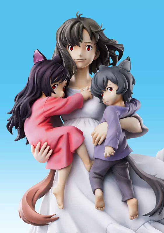Wolf Children - Hana and Ame and Yuki (E2046, Non Scale)