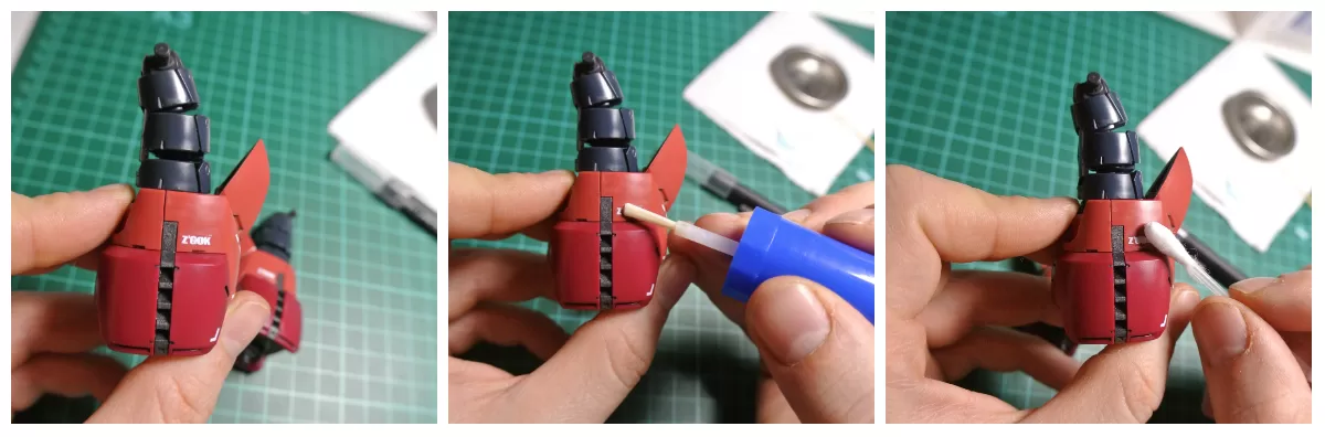 A4. 습식 데칼 작업