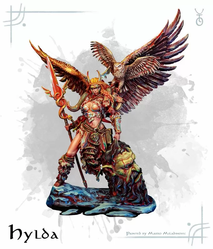 HILDA Valkyrie (Aradia miniatures 75mm) HILDA Valkyrie (Aradia miniatures 75mm)